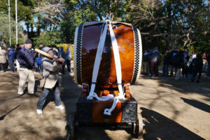 杉山神社の太鼓