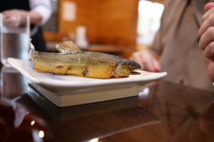 鮎の塩焼き